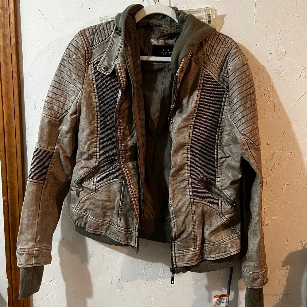 Leather jacket